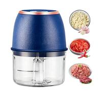 Mini Robot Da Cucina - 300 ML Ricaricabile Via USB Facile Da Pulire | Tritaverdure Mini Robot Da Cucina,Per Purea Cipolla Verdura Frutta Preparazione Pasti Casa Campeggio