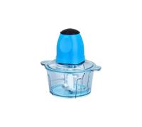 Mini Robot da Cucina Elettrico, Tritatutto Multifunzione 2L con Lame Quadridimensionali in Acciaio Inox, Verde, per Carne, Verdure, Frutta, Noci, Puree, Facile da Usare e Pulire (BLU)