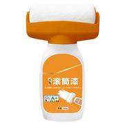 Mini Roller Paint Brush - Strong Covering Latex Paint, Coating Solution, With Easy Handling | Portable Water Emulsion Type Multifunctional Brush for Bedroom, Dining Room, Home