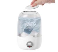 Mini Rondella - per bucato ricaricabile | Lavatrice da viaggio, detergente automatico per indumenti, dispositivo con display touch da 1,1 l per lavaggio indumenti, cura 'abbigliamento per pi