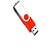 Mini Rotatable 8Gb Usb Flash Drive, And Light Portable Metal Flash Drive Memory Stick Red Creative And Exquisite Workmanship Attractive processing