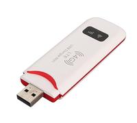 Mini Router LTE USB Dongle 4G, WiFi Mobile USB Portatile con Slot per Scheda SIM, Scheda di Rete Wireless Modem USB Sharge 10 Utenti Wi-Fi