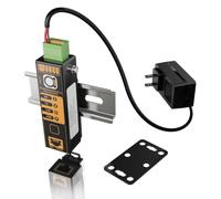 Mini RS-422/RS-485/RS-232 a Ethernet Modbus RTU a TCP Gateway, guida DIN | Client MQTT, una porta impostata su RS-232, RS-422 o RS-485 nell'interfaccia utente web, 4 client TCP, -40/+85C, 9-50V