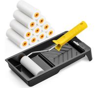 Mini Rullo Di Vernice Di Schiuma, Piccolo Rullo Di Vernice Di Schiuma Da 4 Polli