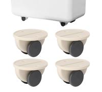Mini ruote adesive, non girevoli, mini ruote adesive, set di 4, girevoli, non per stoccaggio, della spazzatura, cartone mobile