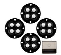 Mini ruote girevoli | Set di 4 ruote girevoli a autoadesive a 360 gradi,Rulli della puleggia per cestino della spazzatura, contenitore di stoccaggio, forniture hardware per pasta per scatola da scarpe