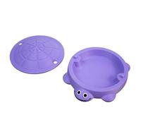 Mini Sabbiera for Tartarughe Da Scrivania Con Attrezzi, Kit Giardino Zen Premium Antistress, Piccola a Forma Di Tartaruga Coperchio, Regalo Originale, Decorazione, Accessori La Casa(D)