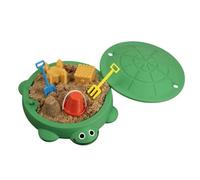 Mini Sabbiera for Tartarughe Da Scrivania Con Attrezzi, Kit Giardino Zen Premium Antistress, Piccola a Forma Di Tartaruga Coperchio, Regalo Originale, Decorazione, Accessori La Casa(A)