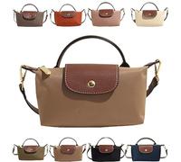 Mini sacca Valenciavo, Mini Brucia da traversa da donna della moda femminile, borse con cinturino regolabile (Khaki)