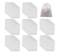 Mini Sacchetti Con Coulisse Da 80 Pezzi, Sacchetti Filtro, Sacchetti Con Coulisse In Cotone, Accessori Da Cucina, Riutilizzabili, Adatti Per Tè, Spezie