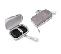 Mini sacchetto di immagazzinaggio per Insta360 X6 fotocamera viaggio Custodia antipolvere Drop-proof custodia protettiva portatile (Gray fabric)