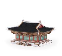 Mini Sajeongjeon Gyeongbokgung Palazzo Council Hall kit modello in legno