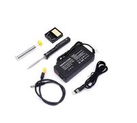Mini saldatore elettrico digitale da 65 W, display LCD programmabile, stazione di saldatura digitale a temperatura regolabile(C4 Tips with Supply)