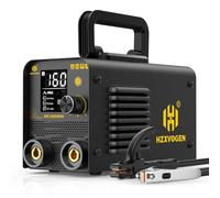 Mini saldatrice a elettrodo da 200 A, inverter 2-in-1 MMA e Lift TIG | 230 V, portatile, per principianti e hobbisti, display LED, Hot-Start, Anti-Stick, accessori inclusi