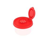 Mini saliera e pepiera, per picnic, cucina, pranzo, viaggio, in plastica, sigillato, con coperchio (RD)