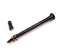 Mini sassofono portatile tascabile nero con borsa per il trasporto