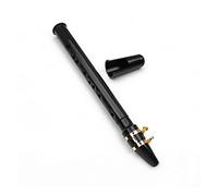 Mini Sassofono Tascabile Piccolo Sax Portatile Con Sacchetto Di Trasporto Nero Strumento Di Legno Nero Bianco (Color : Black)