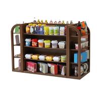 Mini scaffale del supermercato | Mobili in miniatura per bambole di gioco simulati mini mobili per giochi negozio scaffale giocattolo per la decorazione della casa delle bambole decorac