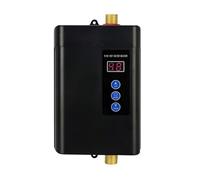 Mini Scaldabagno Elettrico For Uso Domestico Riscaldatore Di Acqua Calda Istantanea Riscaldamento Ad Senza Serbatoio For Rubinetto Risparmio energetico(Noir)