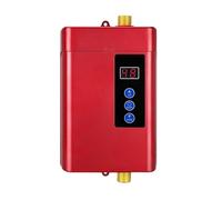 Mini Scaldabagno Elettrico For Uso Domestico Riscaldatore Di Acqua Calda Istantanea Riscaldamento Ad Senza Serbatoio For Rubinetto Risparmio energetico(Rot)
