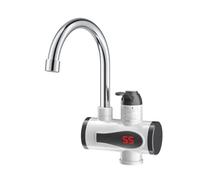 Mini scaldabagno elettrico istantaneo senza serbatoio, rubinetto da cucina, con LED, 3000W