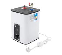 Mini scaldabagno istantaneo, 1500 W, 8 l, mini scaldabagno elettrico, con indicatore di temperatura, grado di protezione IPX4