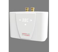 Thermoflow Scaldabagno istantaneo Elex 5,5 kW 230 V | scaldacqua istantaneo piccolo senza pressione | acqua calda fino a 40 °C | attacco G 3/8" | 3 l/min | scaldacqua istantaneo per lavelli o lavelli da cucina