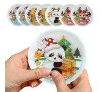 Mini scaldamani invernali | scaldamani antiscivolo con simpatici motivi di animali e comfort, 8 pezzi | confezione termica click scaldamani per la famiglia, gli amici, le donne, i viaggi, le attività