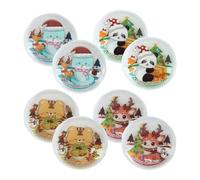 Mini scaldamani per l'inverno | Riscaldatore comodo antiscivolo con animali 8 pezzi - Gel termico Click per tasca e custodia | per famiglia amici adulti donne viaggio