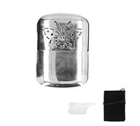 Mini scaldamani portatile in lega di zinco con tanica di carburante, non è necessaria elettricità per viaggi all'aperto, campeggio, uso invernale