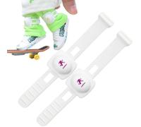 Mini Scarpe Fingerboard - Giocattolo Calzature In Miniatura, Sneaker In Gomma | Tiny Skate Shoe Ingranaggio, Scarpe Da Giocattolo Alla Scrivania, Stile Di Abbigliamento Per Dita, Display Per Scarpe Da