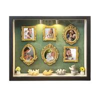 Mini scatola di sagome per musei, fai da te, decorazione per la casa, per la presentazione, per collezionisti, per casa, ufficio, soggiorno, camera da , studio, libreria, matrimonio, compleanno