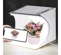 Mini scatola luminosa per studio fotografico, portatile, pieghevole, kit tenda leggera con 6 tipi di sfondi colorati per prodotti di piccole dimensioni