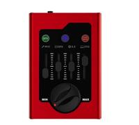 Mini scheda audio con microfono, funzione Bluetooth OTG compatibile con computer, canto sul palco e