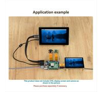 Mini scheda base per Compute Module5 JST- FAN USB - Slot RJ45 Gigabit Ethernet M.2 compatibile per CM5