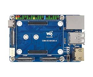Mini Scheda di Base per Raspberry Pi Compute Module 4 Lite/EMMC Serie Modulo, con Standard CM4 Socket e Raspberry Pi 40PIN GPIO Header, per la Valutazione di CM4 o Integrata nel Prodotto Finale