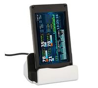 Mini Schermo USB IPS da 3,5 Pollici, Monitor Dati GPU CPU PC AIDA64, Pannello Sensore PC Monitor Temperatura Computer con Cavo Scheda Madre a 4 Pin per Case Computer per Linux