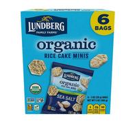 Mini Schiume Di Riso Biologico Al Sale Marino 6 Oz (Confezione Da 4) Di Lundberg