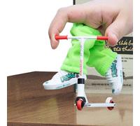Mini Scooter Dita - Lega 8,5x8,5cm | Fingerboard | Mini Scooter Trick | Movimento Con La Punta Delle Dita Per Bambini, Adolescenti, Collezionisti E Gioco Indoor