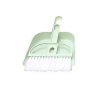 Mini scopa a mano, spazzola per pulizia e combinata Spazzola per | Mano per tavolo, piano di lavoro, tastiera, scrivania, casa, ufficio, scaffale, cassetto, cucina, b Verde