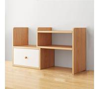 Mini scrivania a più livelli, soluzione salvaspazio per ufficio per casa o ufficio, design moderno per un'organizzazione efficiente