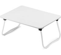 Mini Scrivania Portatile Bianca per Laptop - Tavolino Regolabile per Letto E Divano, Ideale per Studiare, Fare Colazione, Disegnare E Scrivere.