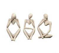 Mini sculture decorative artistiche in resina per aggiungere un tocco di eleganza alla tua zona giorno (set di arenaria)