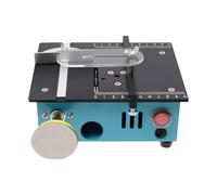 Mini sega circolare da tavolo, con 4 lame, 5000 giri/min, controllo a sette velocità, 96 W, mini sega da tavolo portatile, utilizzata for legno, PVC