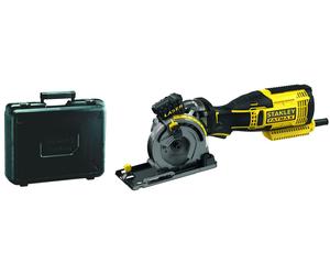 MINI SEGA CIRCOLARE STANLEY FATMAX FME380K CON 3 LAME E VALIGETTA