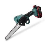 Mini sega da potatura elettrica portatile 21V 1200mAh Maniglia ergonomica durevole Sega a catena portatile a basso rumore per il cortile dei rami di alberi