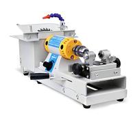 Mini Sega da Tavolo e Macchina Lucidatrice da 750W, Sega e Affilatrice da Lapidario per Tagliare Rocce/Gioielli/Gemme con Albero Flessibile (800-10000 RPM) machine+polishing set