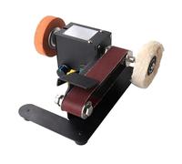 Mini sega da tavolo per la creazione di gioielli, tornio da banco da 350 W per taglio, rettifica, incisione - ideale per lucidatura lapidaria e segatura su roccia