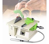 Mini sega da tavolo per pietra, lucidatrice per pietra lapidaria, sega da tavolo multifunzione da 1380 W, taglio su piattaforma da 50 mm, attrezzatura per lapidazione di gioielli DIT
