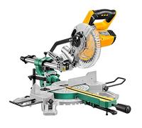 Mini Sega da Tavolo, Troncatrice scorrevole da 7 pollici da 185 mm con smusso singolo for la lavorazione del legno